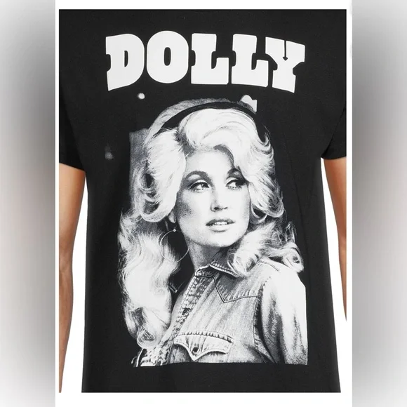 NWT Dolly Parton Men's Portrait Graphic T-Shirt from Walmart, Size 3XL - Picture 4 of 5